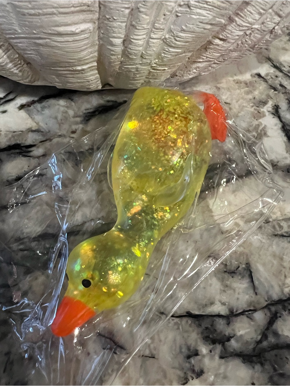 🦆✨ VIRAL GLITTER DUCKY SQUISHY! ✨#viralsquishy #toytok #squishyduck